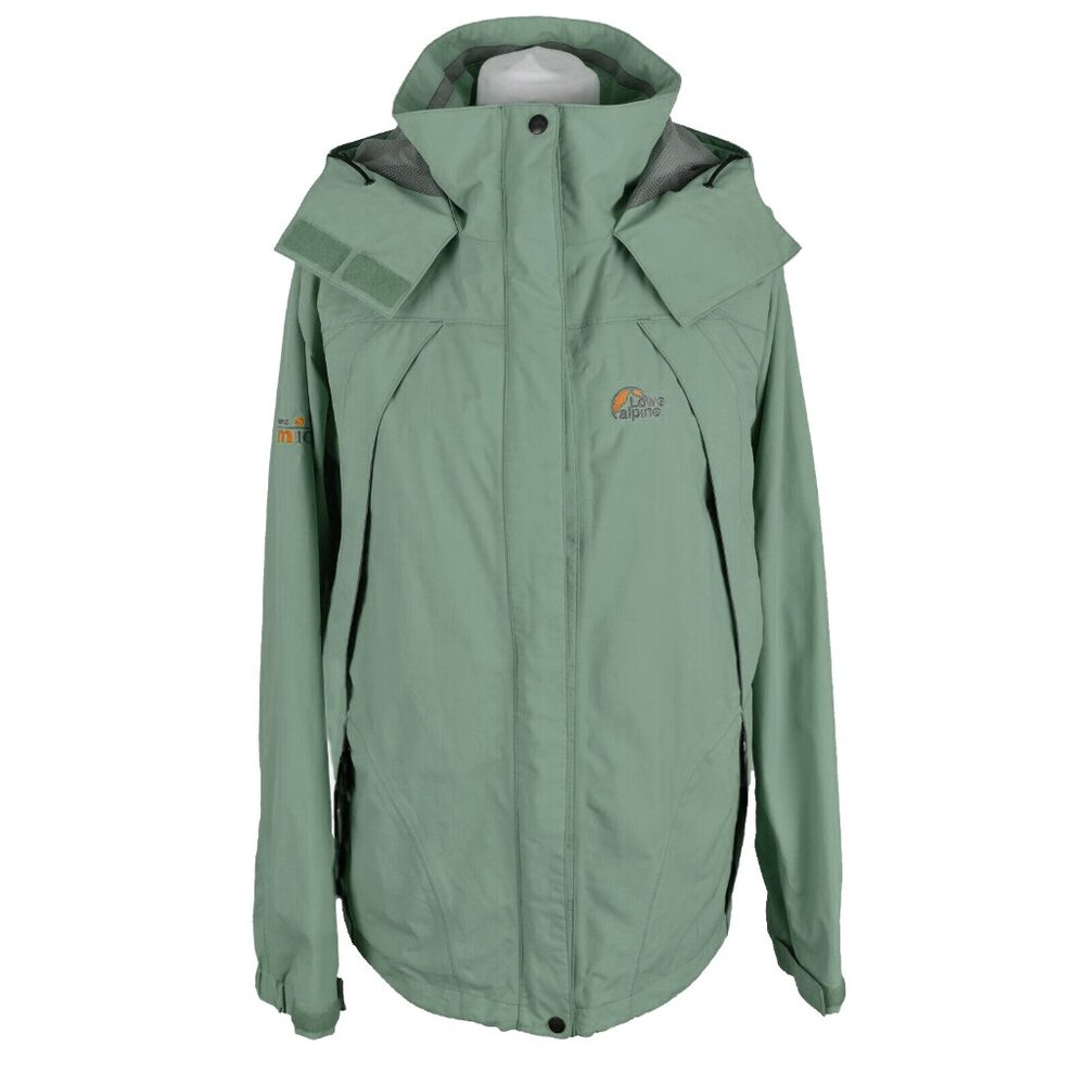 NEW Lowe Alpine Trail Blaze Jacket! M  Green Triple Point Mica Waterproof  Mesh